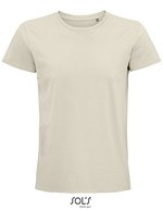 SOL´S T-Shirt "Men's Pioneer" Bio-Baumwolle für Herren, White XS, L03565 – Natural