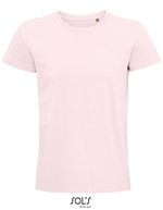 SOL´S T-Shirt "Men's Pioneer" Bio-Baumwolle für Herren, White XS, L03565 – Pale Pink
