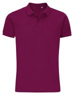 SOL´S Poloshirt "Men's Planet" Bio-Baumwolle für Herren, White S, L03566 – Astral Purple