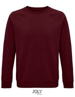 SOL´S Unisex Space Sweatshirt aus Bio-Baumwolle, Black XXS, L03567 – Burgundy