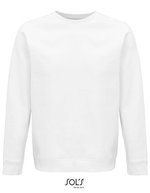 SOL´S Unisex Space Sweatshirt aus Bio-Baumwolle, Black XXS, L03567 – White