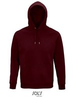 SOL´S Nachhaltiger Stellar Hoodie mit Raglanärmeln, Black XS, L03568 – Burgundy