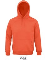 SOL´S Nachhaltiger Stellar Hoodie mit Raglanärmeln, Black XS, L03568 – Burnt Orange