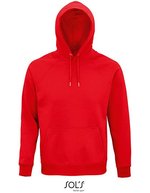 SOL´S Nachhaltiger Stellar Hoodie mit Raglanärmeln, Black XS, L03568 – Red