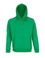 SOL´S Nachhaltiger Stellar Hoodie mit Raglanärmeln, Black XS, L03568 – Spring Green