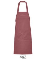 SOL´S Bio-Baumwoll-Schürze mit Vordertaschen, Ancient Pink 90 x 75 cm, L03569 – Bild 2