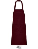 SOL´S Bio-Baumwoll-Schürze mit Vordertaschen, Ancient Pink 90 x 75 cm, L03569 – Bordeaux