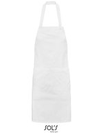 SOL´S Bio-Baumwoll-Schürze mit Vordertaschen, Ancient Pink 90 x 75 cm, L03569 – Blanc