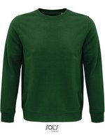 SOL´S Comet Sweatshirt aus Bio-Baumwolle, Black XS, L03574 – Bottle Green
