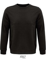 SOL´S Comet Sweatshirt aus Bio-Baumwolle, Black XS, L03574 – Deep Charcoal Grey (Solid)