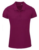 SOL´S Bio-Baumwolle Poloshirt mit Knopfleiste, White XS, L03575 – Astral Viola