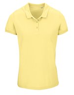 SOL´S Bio-Baumwolle Poloshirt mit Knopfleiste, White XS, L03575 – Giallo chiaro