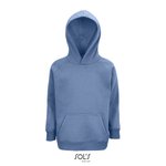 SOL´S Kids' Stellar Bio-Hoodie mit Kragen, Black 4 Jahre (96/104), L03576 – Bild 3