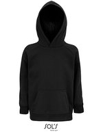 SOL´S Kids' Stellar Bio-Hoodie mit Kragen, Black 4 Jahre (96/104), L03576 – Bild 2
