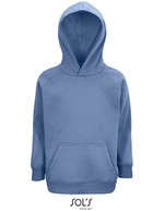 SOL´S Kids' Stellar Bio-Hoodie mit Kragen, Black 4 Jahre (96/104), L03576 – Bleu