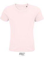 SOL´S Kids' Pioneer T-Shirt aus Bio-Baumwolle, White 2 Jahre (86/94), L03578 – Pale Pink