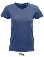 SOL´S T-Shirt aus Bio-Baumwolle für Damen, White S, L03579 – Jeans