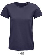 SOL´S T-Shirt aus Bio-Baumwolle für Damen, White S, L03579 – Mouse Grigio (Unito)