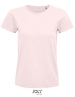 SOL´S T-Shirt aus Bio-Baumwolle für Damen, White S, L03579 – Pallido Rosa