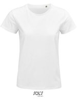 SOL´S T-Shirt aus Bio-Baumwolle für Damen, White S, L03579 – Bianco