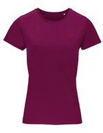SOL´S T-Shirt aus Bio-Baumwolle für Damen, White S, L03581 – Astral Purple
