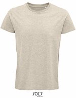SOL´S Crusader T-Shirt aus Bio-Baumwolle für Herren, White XS, L03582 – Chine Beige
