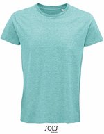 SOL´S Crusader T-Shirt aus Bio-Baumwolle für Herren, White XS, L03582 – Chine Vert clair