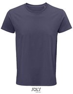 SOL´S Crusader T-Shirt aus Bio-Baumwolle für Herren, White XS, L03582 – Mouse Gris (Uni)