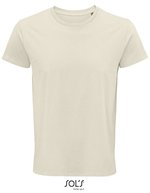 SOL´S Crusader T-Shirt aus Bio-Baumwolle für Herren, White XS, L03582 – Naturel