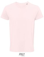 SOL´S Crusader T-Shirt aus Bio-Baumwolle für Herren, White XS, L03582 – Pale Rose