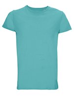SOL´S Crusader T-Shirt aus Bio-Baumwolle für Herren, White XS, L03582 – Pool Bleu