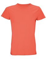 SOL´S Crusader T-Shirt aus Bio-Baumwolle für Herren, White XS, L03582 – Pop Orange