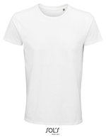 SOL´S Crusader T-Shirt aus Bio-Baumwolle für Herren, White XS, L03582 – Blanc