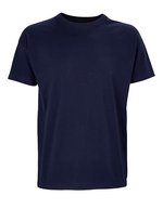 SOL´S Boxy Oversized T-Shirt Bio-Baumwolle für Herren, White S, L03806 – Blu navy francese