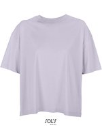 SOL´S Boxy Oversize T-Shirt Bio-Baumwolle für Damen, White S, L03807 – Lilac
