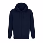 SOL´S Sweat à capuche entièrement zippé recyclé Carter, Black XS, L03812 – French Navy