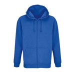 SOL´S Recycelter Full-Zip Hoodie Carter, Black XS, L03812 – Royal Blue 241