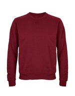 SOL´S Langarm-Sweatshirt aus Baumwolle und Polyester, Black XS, L03814 – Burgundy