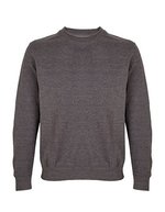 SOL´S Langarm-Sweatshirt aus Baumwolle und Polyester, Black XS, L03814 – Charcoal Melange