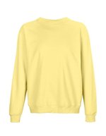 SOL´S Langarm-Sweatshirt aus Baumwolle und Polyester, Black XS, L03814 – Light Yellow