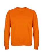 SOL´S Langarm-Sweatshirt aus Baumwolle und Polyester, Black XS, L03814 – Orange