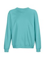 SOL´S Langarm-Sweatshirt aus Baumwolle und Polyester, Black XS, L03814 – Pool Blue