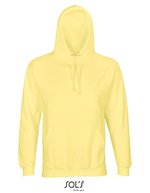 SOL´S Hoodie aus Baumwolle mit Kapuze, Arctic Blue XS, L03815 – Jaune clair