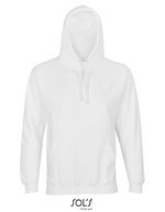 SOL´S Hoodie aus Baumwolle mit Kapuze, Arctic Blue XS, L03815 – Blanc