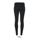 SOL´S Leggings aus Baumwolle mit Stretch für Damen, Deep Black XS, L03819 – Bild 4