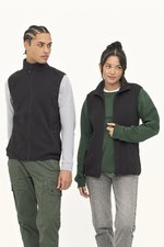 SOL´S Unisex Factor Zipped Fleece Bodywarmer Orange XL (L03822), L03822 – Bild 1
