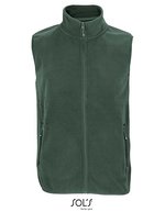 SOL´S Unisex Factor Zipped Fleece Bodywarmer Black XS (L03822) – Forest Green