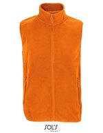 SOL´S Unisex Factor Zipped Fleece Bodywarmer Black XS (L03822) – Orange