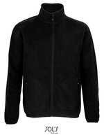 SOL´S Men´s Factor Zipped Fleece Jacket Black S (L03823) – Black
