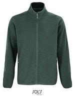 SOL´S Men´s Factor Zipped Fleece Jacket Black S (L03823) – Forest Green